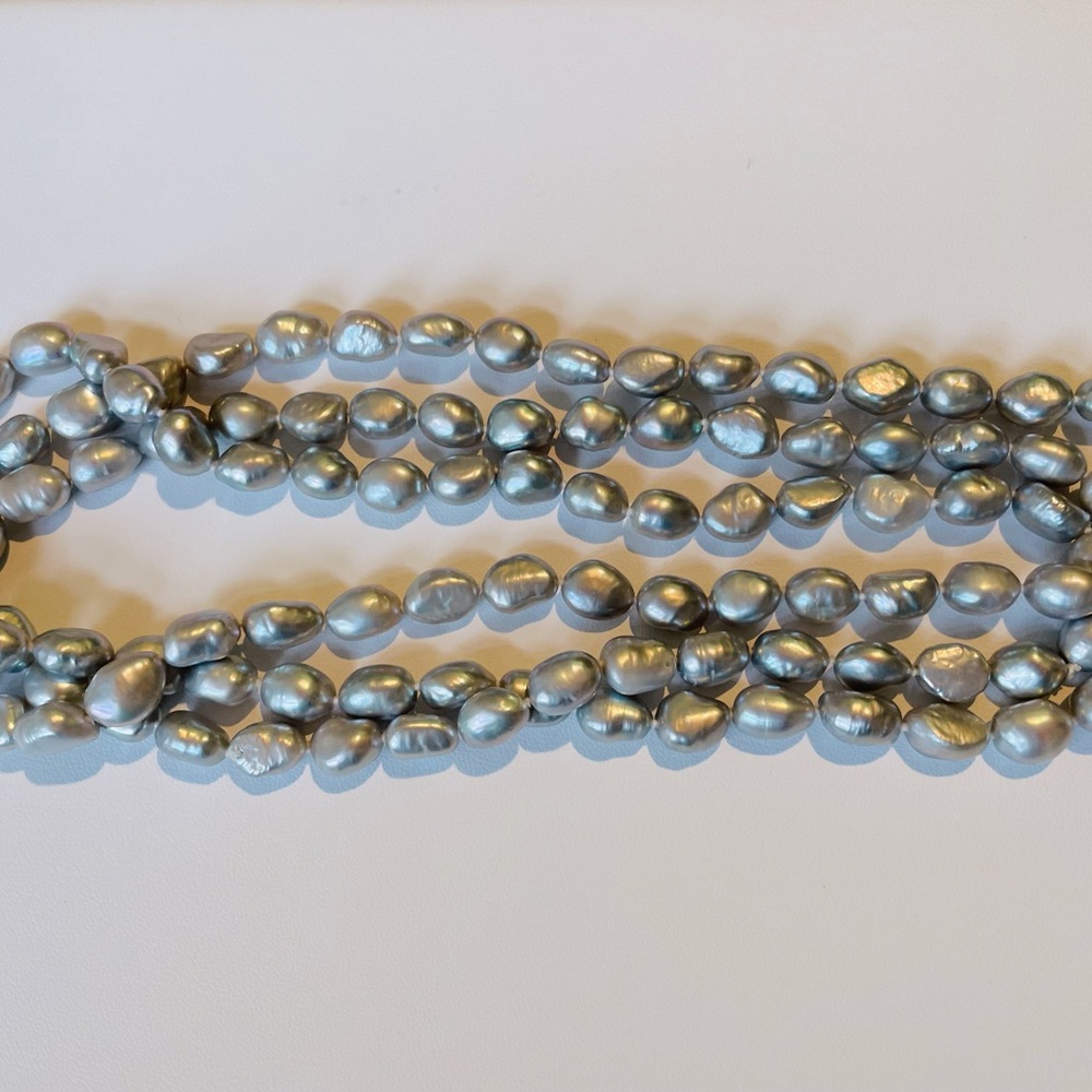 Pearl Rope 47” Necklace